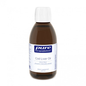 Cod Liver Oil (lemon flavor)